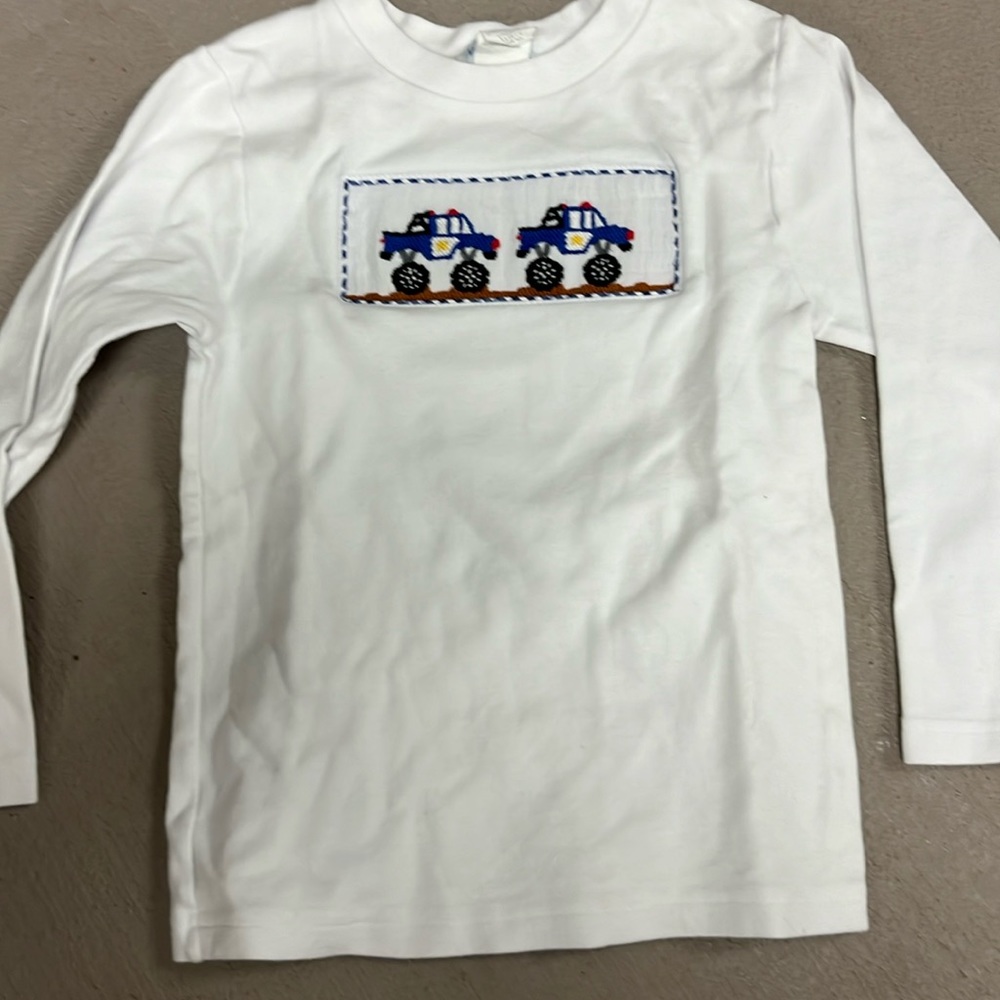 Boys police shirt slicked size 5